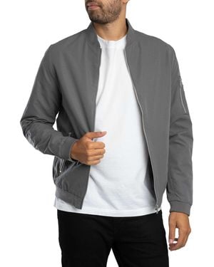 Jack & Jones Rush Bomber Jacket - Grey
