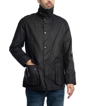 Barbour Ashby Wax Jacket - Black