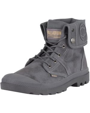 Palladium French Metal/forged Iron Pallabrouse Baggy Wax Boots - Grey