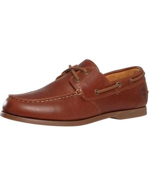 Timberland Cedar Bay Essential Leather Boat Shoe - Brown