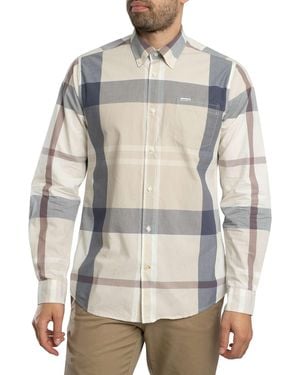 Barbour Harris Tailored Tartan Shirt - Grey