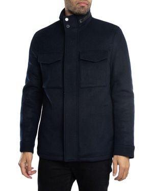 Ted Baker Knowl Funnel Neck Field Jacket - Blue