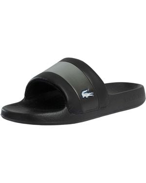 Lacoste 126 3 Cma Serve Sliders - Black