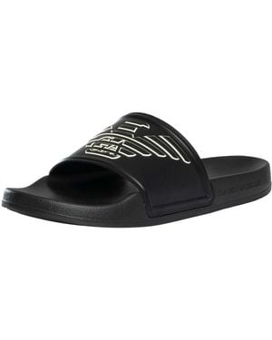 Emporio Armani Scarpe Slider - Black