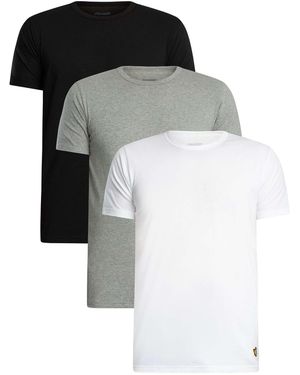 Lyle & Scott Basic 3 Pack T-Shirt - Black