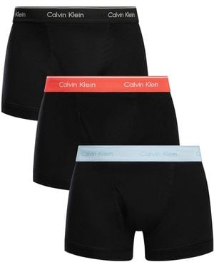 Calvin Klein 3 Pack Trunks - Black