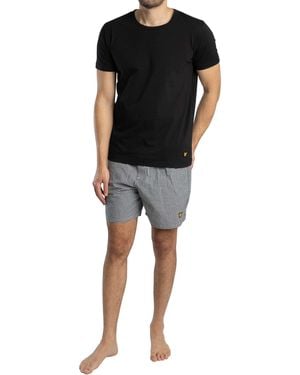 Lyle & Scott Kyle Short Pyjama Set - Black