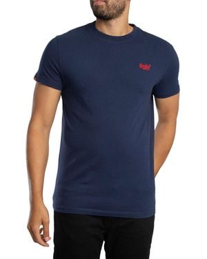 Superdry Essential Logo Emb T-shirt - Blue