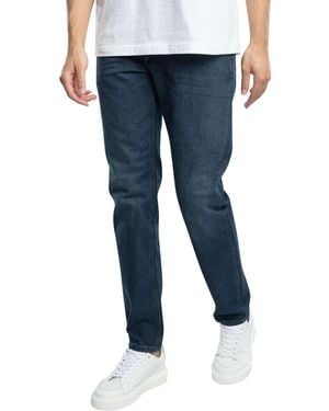 DIESEL 1986 Larkee Bee Regular Tapered Jeans - Blue