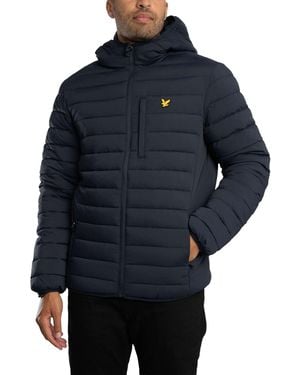 Lyle & Scott Stretch Lightweight Quilted Jacket - Blue