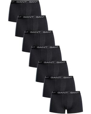 GANT 7 Pack Trunks - Black