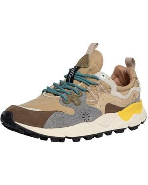 Flower Mountain Yamano 3 Suede Trainers - Multicolour