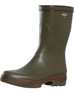 Aigle Parcours 2 Low Wellington Boots - Green