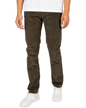 Lois Sierra Thin Corduroy Trousers - Black