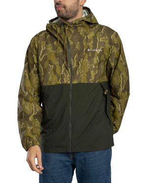 Columbia Spire Valley Novelty Windbreaker Jacket - Green