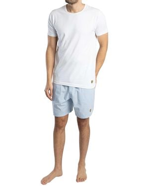 Lyle & Scott Kyle Short Pyjama Set - Blue