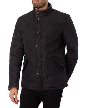 Barbour Powell Quilted Jacket - Black