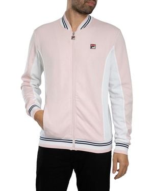 Fila Settanta Baseball Jacket - Pink