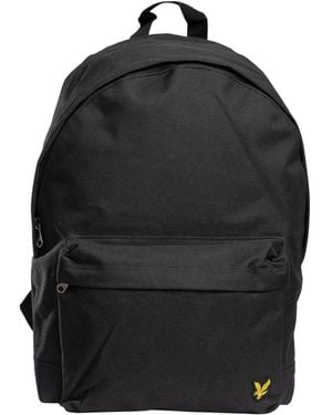 Lyle & Scott Logo Backpack - Black