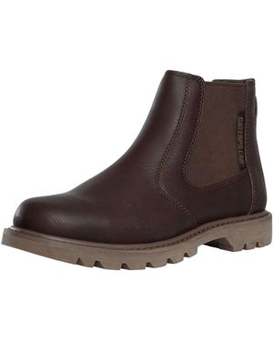 Caterpillar Colorado 2.0 Chelsea Leather Boots - Brown