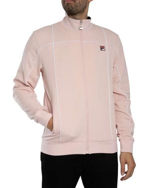 Fila Armando Contrasting Piping Track Jacket - Pink