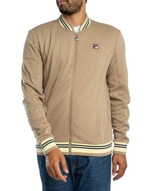 Fila Settanta Baseball Track Jacket - Natural