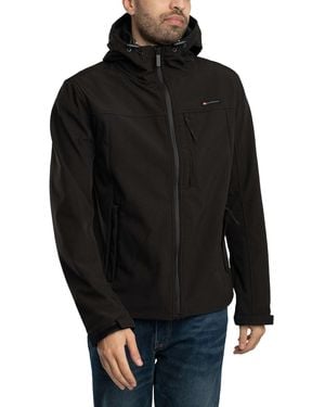 Superdry Hooded Soft Shell Trekker Jacket - Black