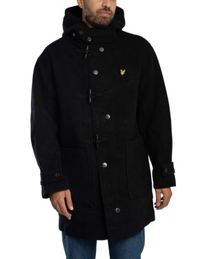 Lyle & Scott Duffle Coat - Black