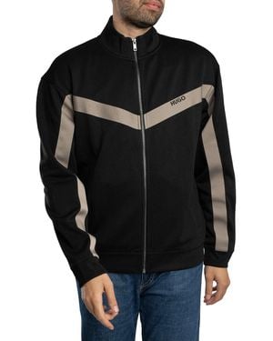 HUGO Darti Track Jacket - Black