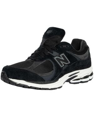 New Balance 2002r Suede Trainers - Black