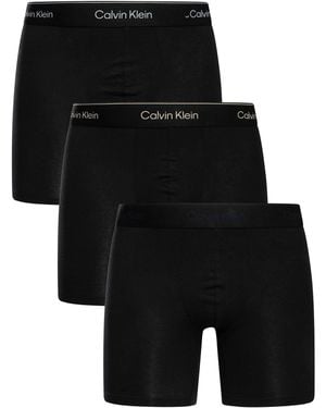Calvin Klein 3 Pack Icon Boxer Briefs - Black