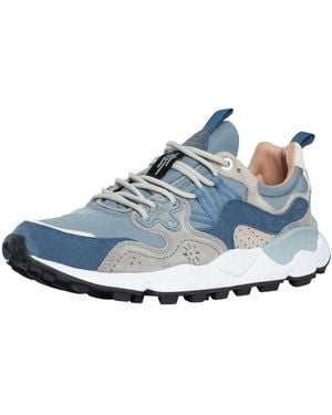 Flower Mountain Yamano Suede Trainers - Blue