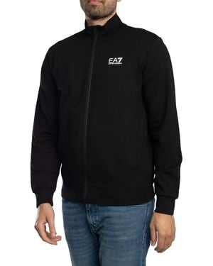 EA7 Aperta Zip Track Jacket - Black