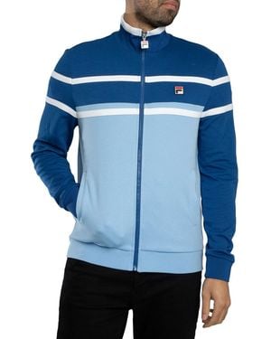 Fila Giovanni Contrast Panels Track Jacket - Blue