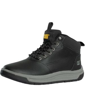 Caterpillar Apa Cush Sport Leather Boots - Black