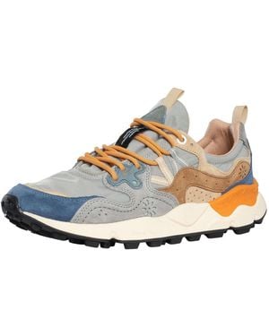Flower Mountain Yamano Suede Trainers - White