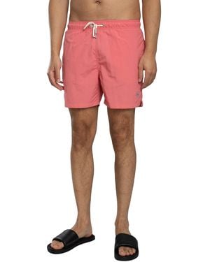 GANT Logo Swim Shorts - Pink