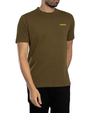 Napapijri Flint Back Graphic T-shirt - Green