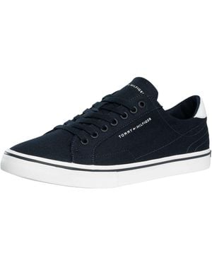Tommy Hilfiger Vulc Core Long Lace Trainers - Blue