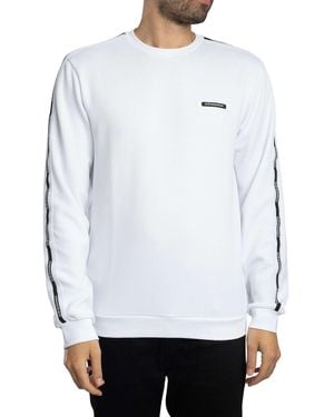 EA7 Logo Tape Sweatshirt - White