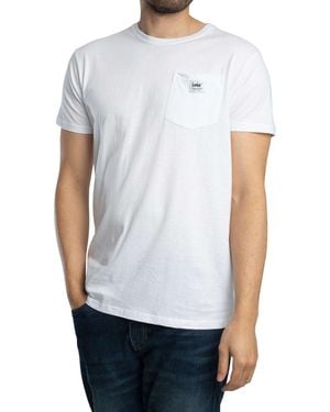 Lois Teco Chest Pocket T-shirt - White