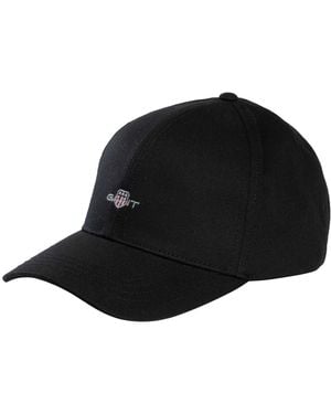 GANT High Shield Cotton Cap - Black