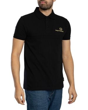 Sergio Tacchini Supermac Primo Polo Shirt - Black