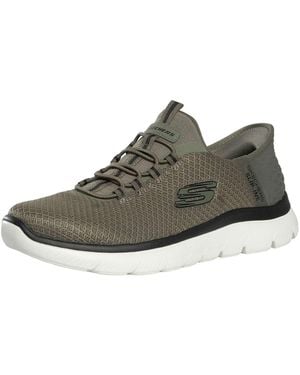 Skechers Slip-ins Summits High Range Sneakers - Brown