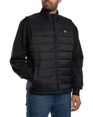 Lyle & Scott Quilted Puffer Gilet - Black