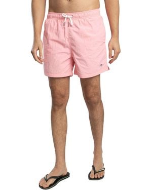 GANT Logo Swim Shorts - Pink