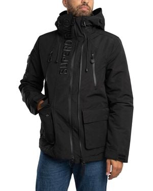 Superdry Ultimate Emb Windbreaker Jacket - Black