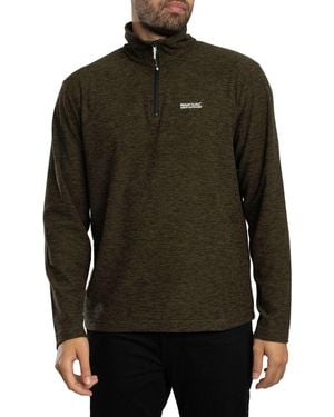 Regatta Thompson Marl Half Zip Fleece - Green