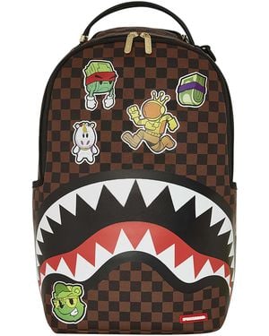 Sprayground 20l Sticker Campaign Backpack - Black