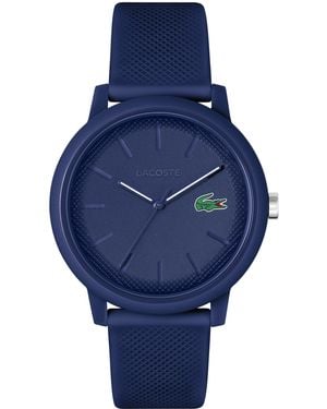 Lacoste 12.12 Rubber Strap Watch - Blue